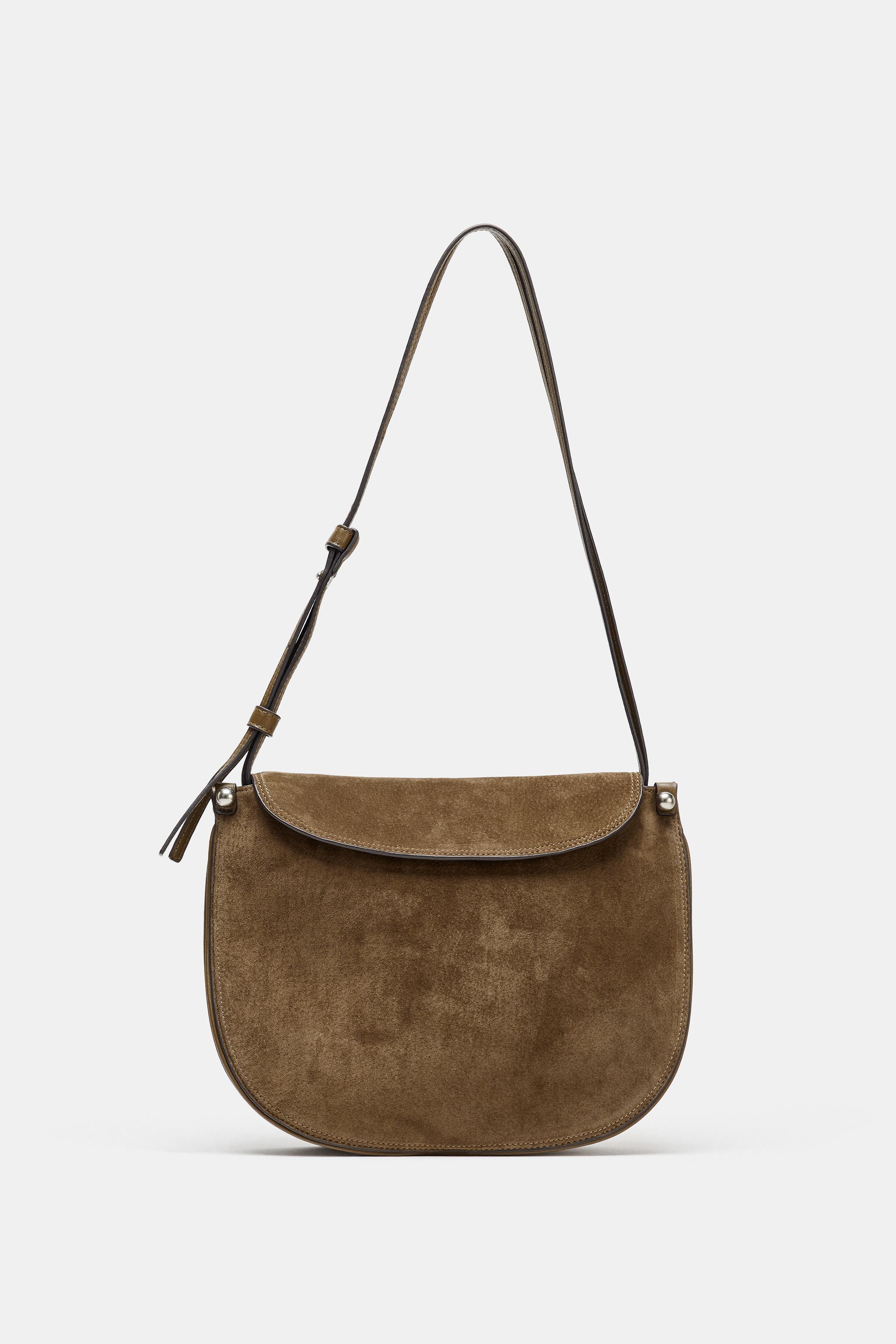 LEATHER FLAP BAG